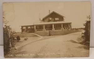 ANTIQUE RPPC PHOTO POSTCARD MERRIMAN RESIDENCE NEAR EXETER CALIFORNIA - Picture 1 of 18