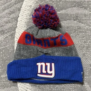 New Era New York Giants NFL Youth Winter Hat Beanie One Size - Picture 1 of 7