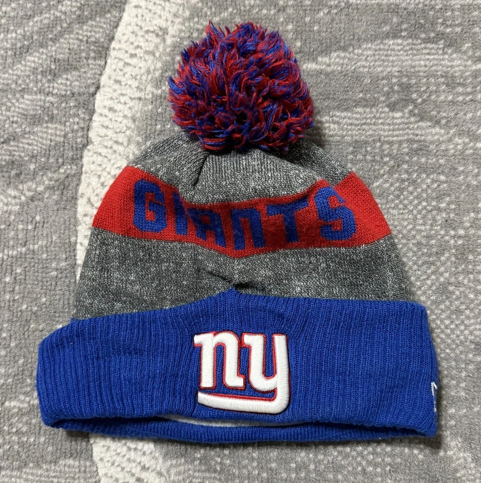 New Era New York Giants NFL Juvenil Invierno Sombrero Gorro Talla Única Foto 1 de 4