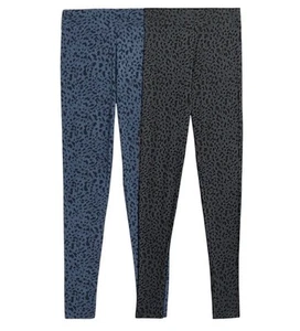 M&S LEGGING HIGH WAISTED ANIMAL PRINT FULL LENGTH LEGGING STRETCHY PANTS 587 - Picture 1 of 12