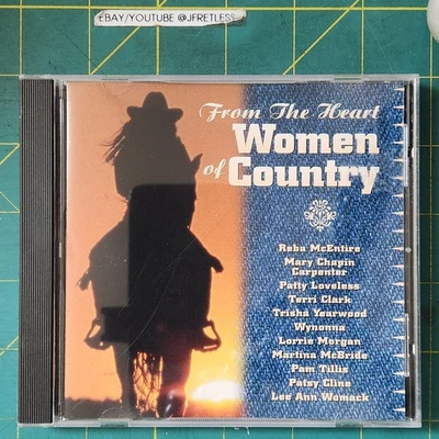 Used Audio Music CD From The Heart Women Of Country Album Compilation 1997 AAD Foto 1 de 4