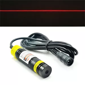 Módulo localizador láser de línea roja 1 pieza Focus ajustable 650nm 100mw 5V 16*68 mm - Imagen 1 de 6
