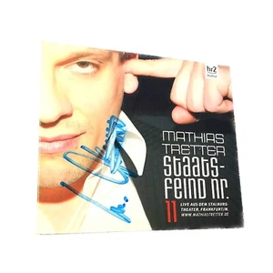 Mit Autogramm: Mathias Tretter CD - Staatsfeind Nr. 11 - hr2 Einlächeln Rarität - Foto 1 di 5