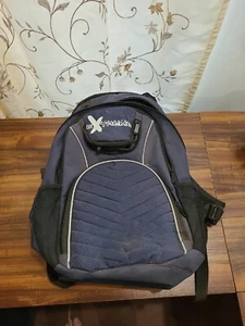 Extreme Worldsport Backpack Sports Workout Laptop Hiking Outdoors Blue Black - Picture 1 of 9