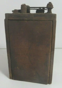 Model T type ignition coil, wood box, vintage - Picture 1 of 6