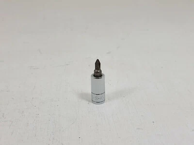 SK PROFESSIONAL TOOLS SK Tools 44481 phillips bit socket #1 Drive 1/4" *MADE IN THE USA*