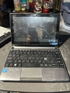 Gateway ZEA 10.1” Netbook Laptop No Charger No Tested - Picture 1 of 10
