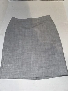 Express Design Studio Womens Gray Skirt Size 2 Business  - Picture 1 of 8