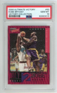 Kobe Bryant 2000 Ultimate Victory Collection #63 159/350 PSA 10 - Imagen 1 de 2