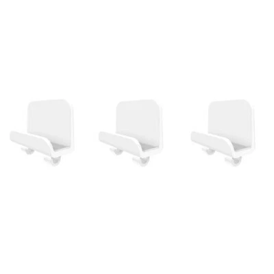 3x Universal Cellphone Tablet Holder Wall Mount Stand for iPhone Storage Cables - Image 1 of 4