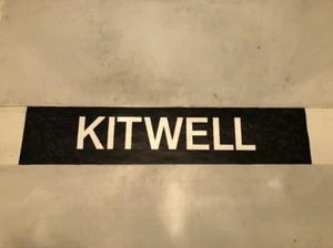 Quinton Upper Birmingham Bus Blind 1991 34"- Kitwell - Picture 1 of 1