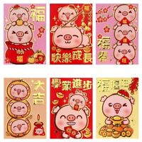 Details about    6pcs Red Envelopes 2020 Bao Li Xi TET DAN GIAN U.S Seller 1 Set