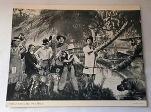 Vintage H Bar O Rangers in Africa Promo Photo Print Bobby Benson Radio Show - Picture 1 of 3