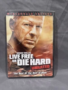 NEW! SEALED! Live Free Or Die Hard (DVD, 2007, Unrated, Widescreen Edition) - Picture 1 of 2