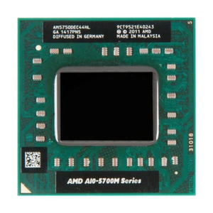 AMD A10-5750M CPU A10-Series Quad-Core 2.5GHz Socket FS1 Processor - Picture 1 of 1