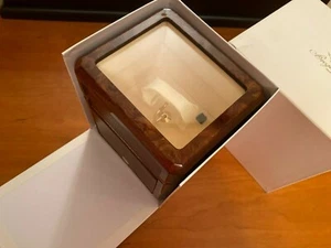 NEW Genuine Breguet Lacquered Burlywood Watch Winder Battery Operated - Picture 1 of 14