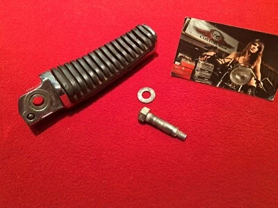 Suzuki Intruder 1400 1995 pasajero trasero izquierdo reposapiés estriba OEM  Foto 1 de 4