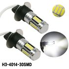 Car Wire Route H3 LED Fog Light Bulbs Conversion Kit Super Bright Canbus