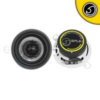 Bassface SPL3.1 200w 3.5" Inch 8cm Coaxial 2Way Car Door Dashboard Speakers Pair