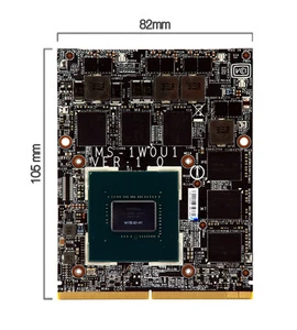 Clevo P570WM GPU Upgrade Kit; NEW NVIDIA GTX 1060; 6GB DDR5; MXM 3.1b; 82x105mm - Picture 1 of 1