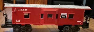 Lionel Bay Window Caboose CB&Q #9387 - Image 1 of 4