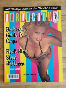 Barracuda Magazine #05 Steve McQueen Kitten DeVille Burlesque Pinup Stag NOS - Picture 1 of 6