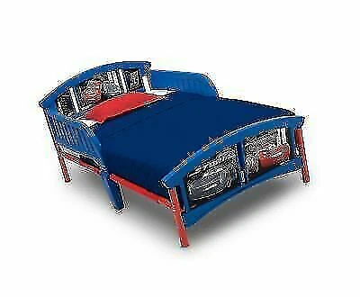 Delta Children Plastic Toddler Bed Disney/Pixar Cars - Blue/Red (BB86992CR-1014)