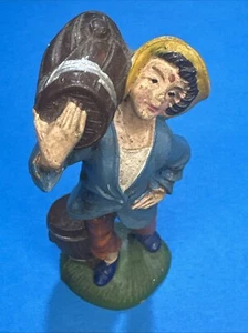 ARTIGIANO BOTTAIO VINTAGE STATUINA - STATUA PRESEPE 10 CM - Picture 1 of 2