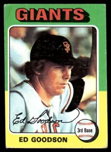 1975 Topps Minis Ed Goodson San Francisco Giants #322 - Picture 1 of 2