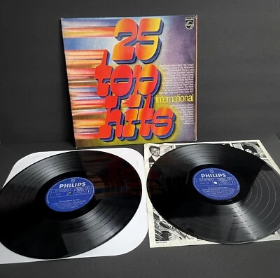 Rare! 25 Top Hits Intl  2LP - Philips Comp. German Press - Black  Sabbath NM/VG+ - Image 1 of 4
