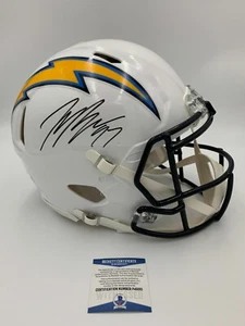 JOEY BOSA signed/autographed LOS ANGELES CHARGERS Authentic Speed Pro Helmet-BAS - Picture 1 of 6