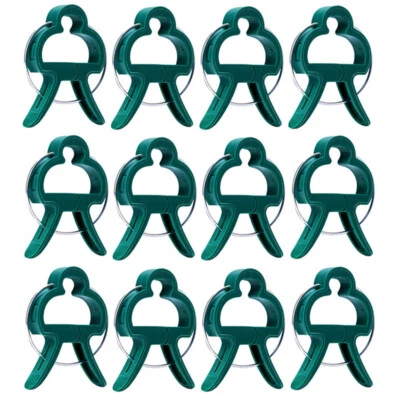 CLIPS GRANDES PARA PLANTAS Y JARDINES 10 PIEZAS Soporte Tomate Vegetal Enrejado Cordel Corbatas Foto 1 de 4