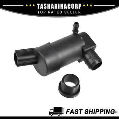 Piece of 1 Windshield Washer Motor Pump with Grommet fit for Volvo S40 2005-2011 - Image 1 of 4