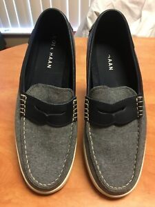 Cole Haan Grand OS Mens Size 10M Grey Loafers C30973