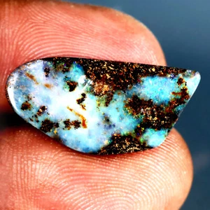 Cabujón de lujo de 7,84 quilates (23 x 11 mm) multicolor ópalo de roca coroit australiano - Imagen 1 de 1