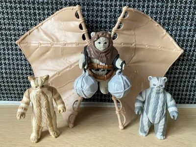 STAR WARS VINTAGE EWOK GLIDER 100% ORIGINAL & COMPLETE !! - Image 1 of 4