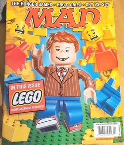 Mad Magazin #526 Apr 2014 Lego HBOs Mädchen Die Tribute von Panem Spy vs Spy - Bild 1 von 5