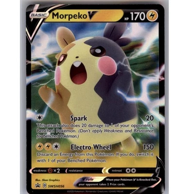 Morpeko V - Holo Promo SWSH: Sword & Shield Promo Cards SWSH056 NM - Image 1 of 2