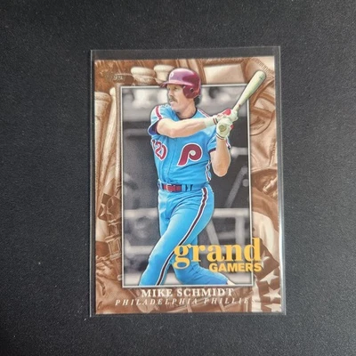 Mike Schmidt Phillies 2024 Topps Series 1 2023 Grand Gamers GOG-5     L58 - Image 1 of 2