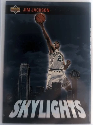 1993-94 ВЕРХНЯЯ ПАЛУБА МАНСАРДНЫЕ ОКНА #477 ДЖИМ ДЖЕКСОН DALLAS MAVERICKS - Изображение 1 из 2