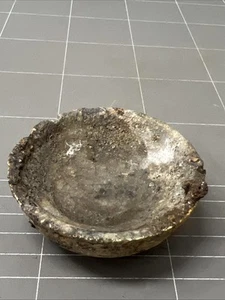 ORIGINAL GOLD MINING ASSAY CRUCIBLE BATTERSEA WORKS ENGLAND 1800s - Picture 1 of 4