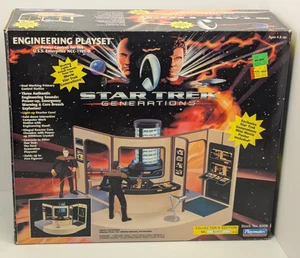 Vintage 1994 Playmates Star Trek Generations Engineering Playset 6108 - Bild 1 von 22