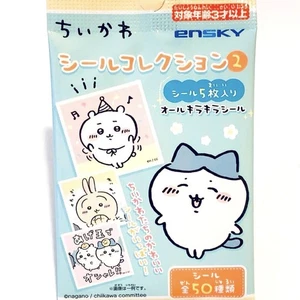 Colección de pegatinas Chiikawa 50 diseños al azar 5 pegatinas por paquete ENSKY - Imagen 1 de 2