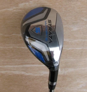 STRATA ULTIMATE 4 HYBRID 22 DEGREE REGULAR FLEX STEEL SHAFT CALLAWAY BLUE NEW 4H - Picture 1 of 8
