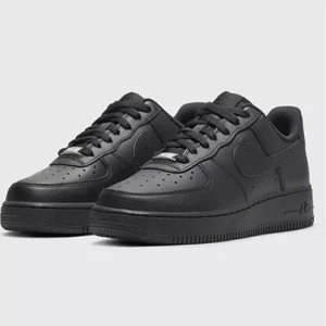 MENS WOMEN LEATHER SNEAKERS CASUAL TRAINERS AF1 WALKING RUNNING SPORTS-GYM-SHOES - Picture 1 of 48