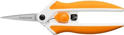 Fiskars Micro-Tip Spring Assisted Scissors, Precision Cutting Stainless Steel  - Image 1 of 4