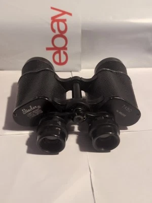 vintage binolux binoculars 7x50 No. 392202 Coated Optics Triple Tested Leight - Image 1 of 4