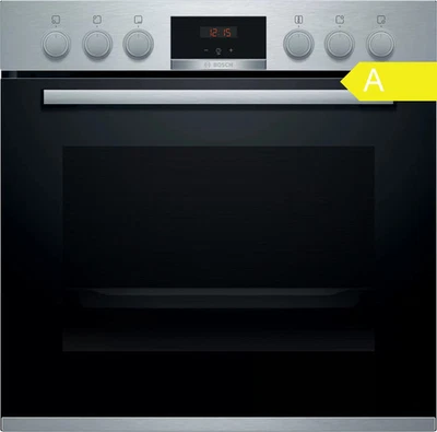 Einbauherd Set Induktion 60cm Edelstahl 4 Kochfelder Bräterzone A 71L - Bild 1 von 4