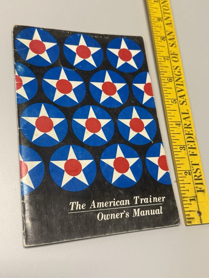 美国航空老式/复古 AA-1A 训练器所有者手动飞行模拟器 1970 — 第 1/4 张图片