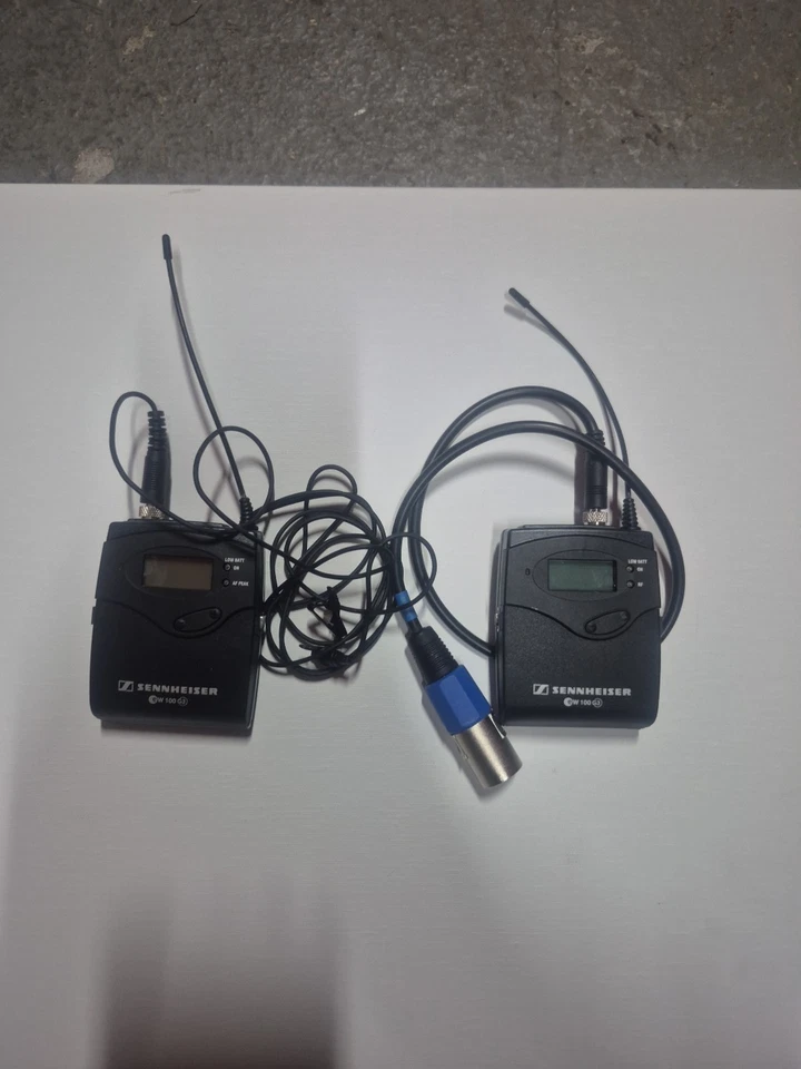 Sennheiser EW100 G3 ENG Kit, EK100 Receiver w/ XLR & SK100 Bodypack +Mic |G Band - Image 1 of 4